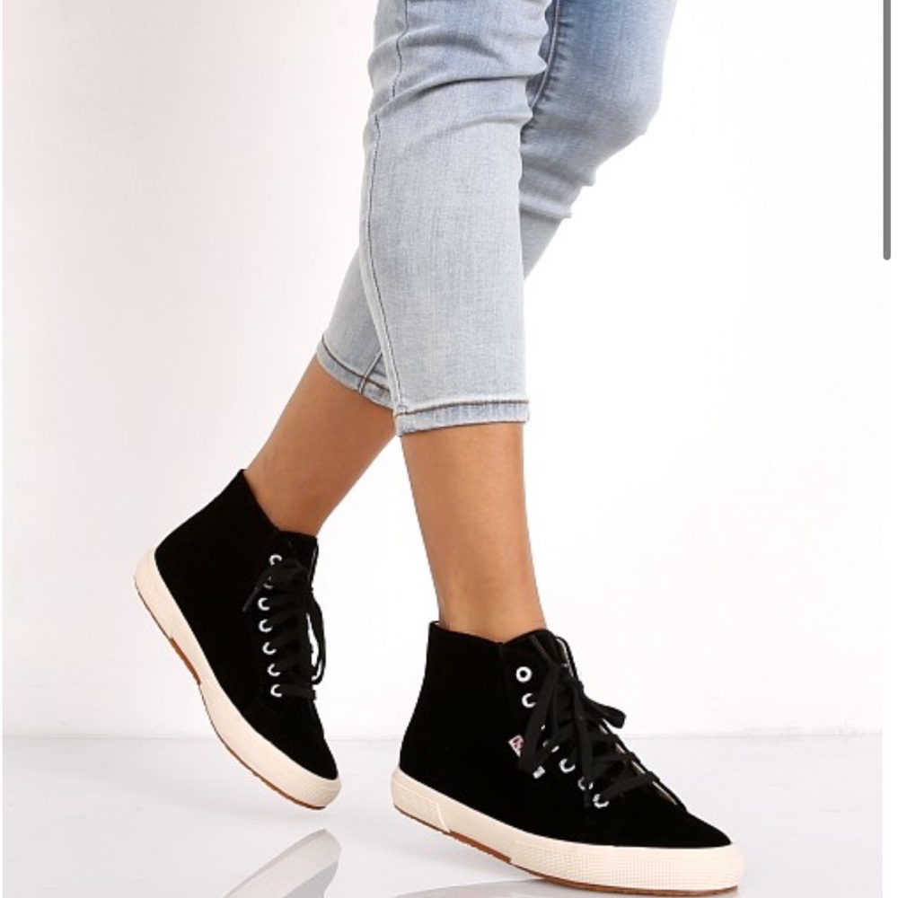 Velvet Superga Hightops